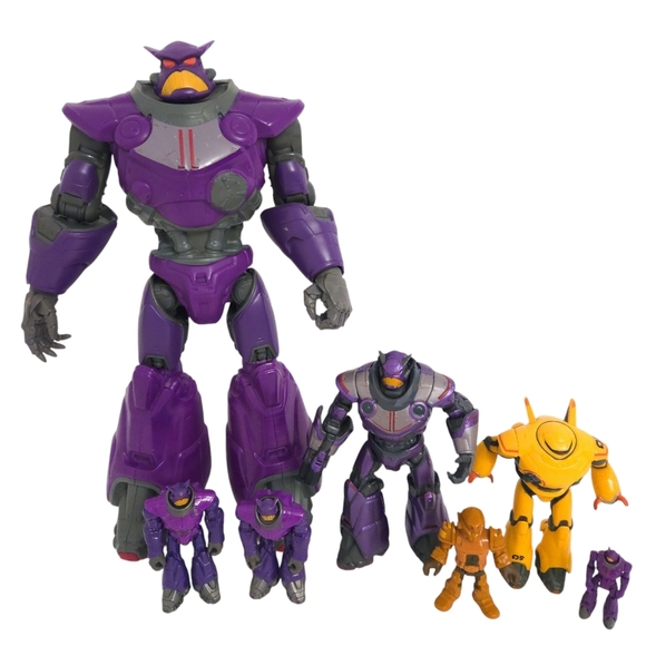 Imaginext Disney Lightyear Toy Story Zurg & Zyclops Action Figures (Lot of 7)